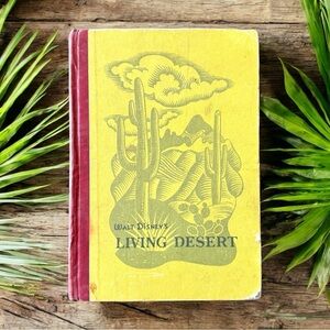VINTAGE 1954 Walt Disney’s Living Desert - A True-Life Adventure Hardcover